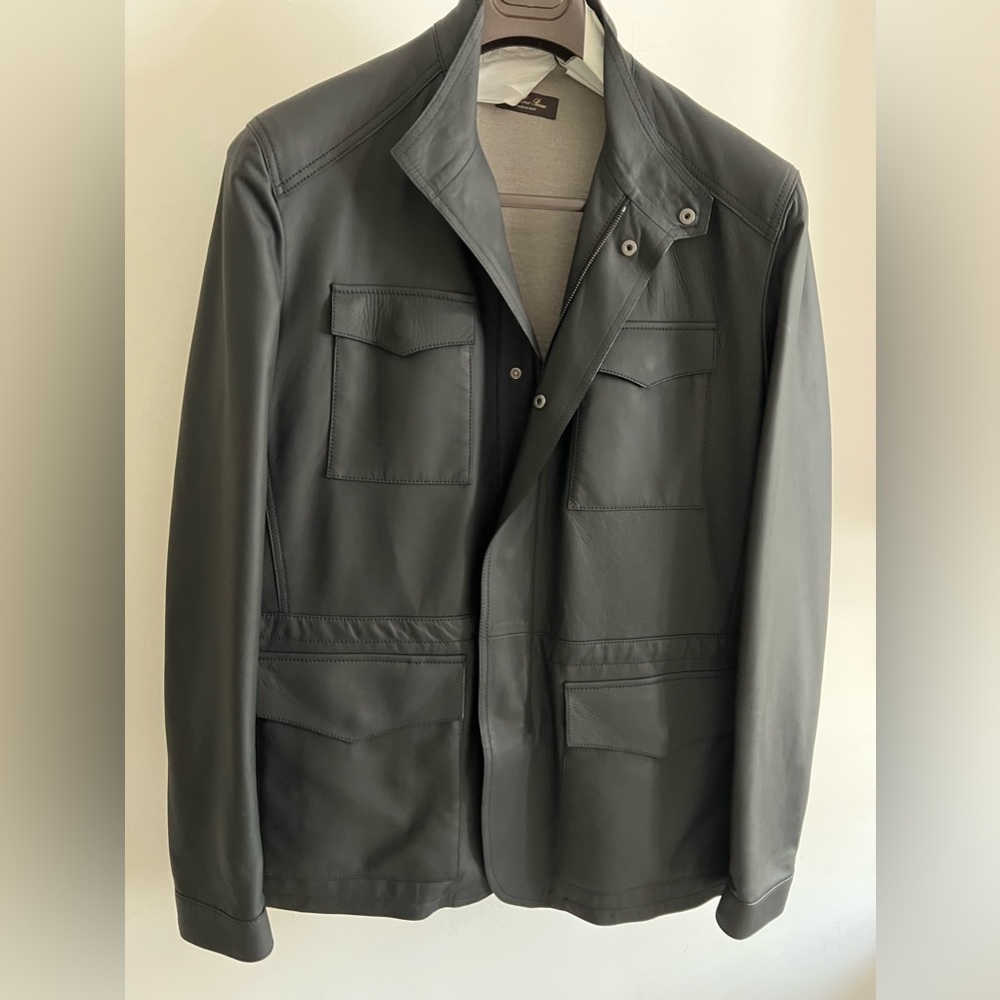 Loro Piana leather jacket. Size XL